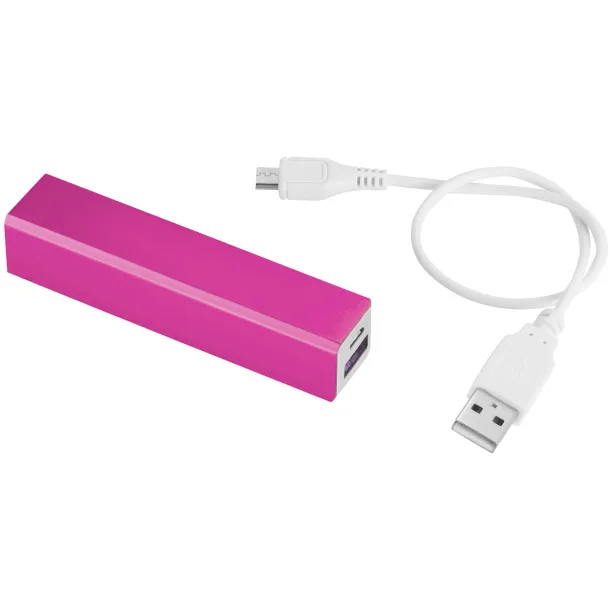 Volt 2200 mAh power bank Transparent pink