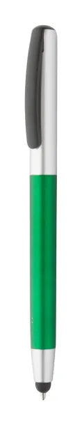 Fresno touch ballpoint pen Green Silver