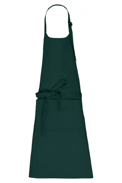  APRON WITH POCKET IN ORGANIC COTTON - Kariban Amazon Green