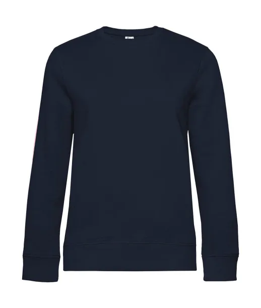  Ženski pulover s okruglim izrezom, 280 g/m² - B&C Mornarsko plava