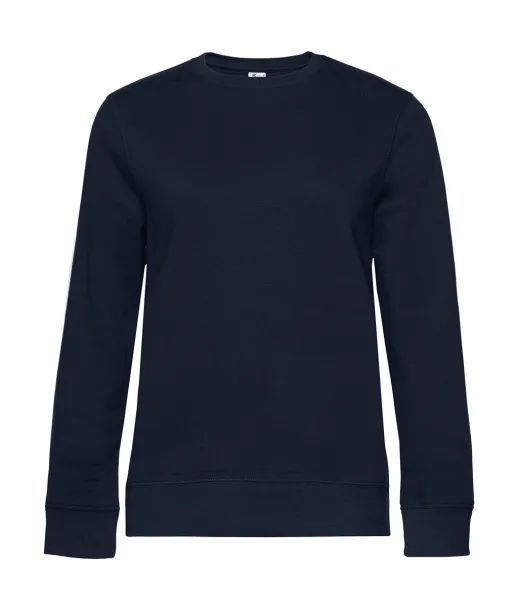  Ženski pulover s okruglim izrezom, 280 g/m² - B&C Mornarsko plava