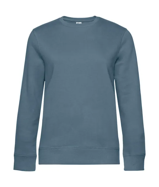  Ženski pulover s okruglim izrezom, 280 g/m² - B&C Nordic Blue