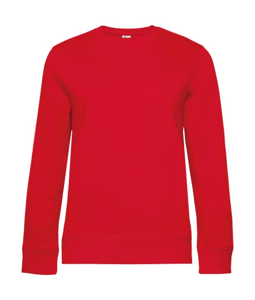  Ženski pulover s okruglim izrezom, 280 g/m² - B&C Crvena