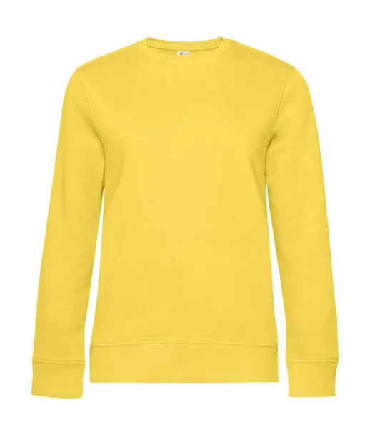  Ženski pulover s okruglim izrezom, 280 g/m² - B&C Yellow Fizz