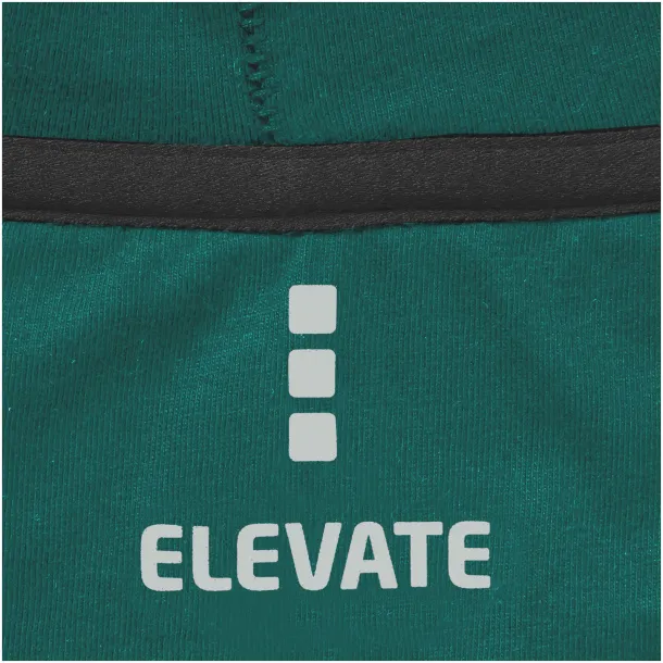 Arora hooded full zip kids sweater - Elevate Forest green