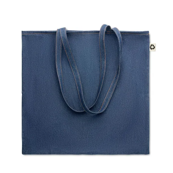 STYLE TOTE Recycled denim shopping bag, 250 gr/m² Blue