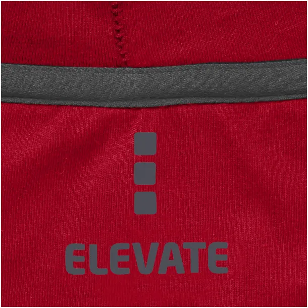 Arora hooded full zip kids sweater - Elevate Red