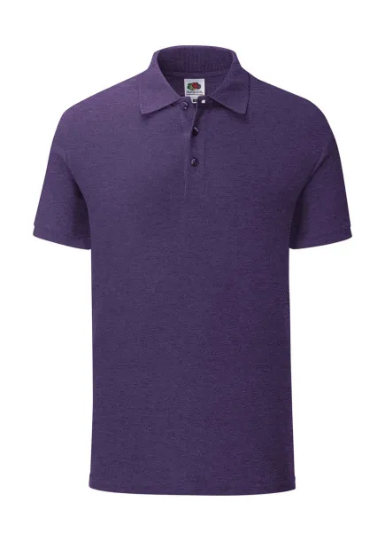  Iconic Polo - Fruit of the Loom Heather Purple