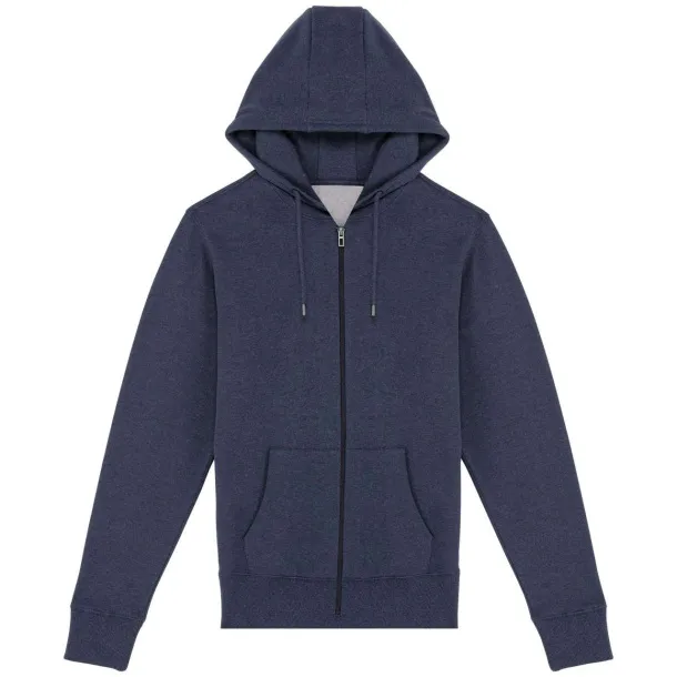 RACER unisex zip hoodie - Native Spirit Recycled Navy Heather