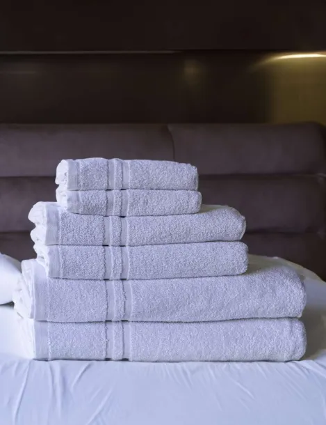  OLIMA klasični hotelski ručnik, 400 g/m2 - Olima Bijela