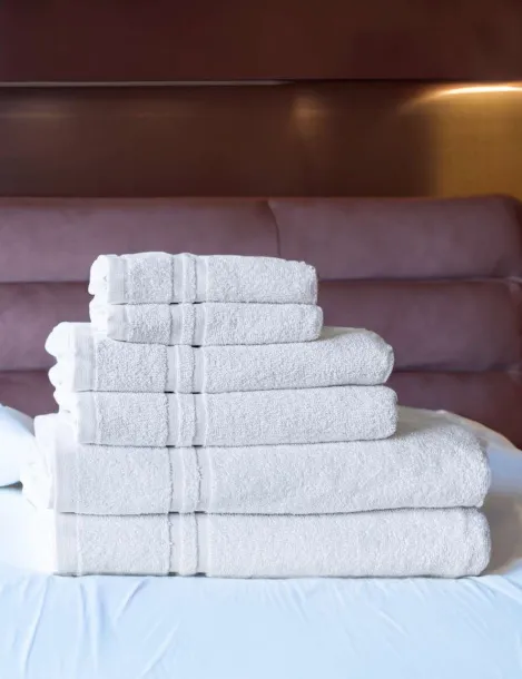  OLIMA klasični hotelski ručnik, 400 g/m2 - Olima Bijela