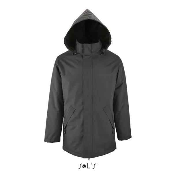  SOL'S ROBYN - UNISEX JACKET WITH PADDED LINING - SOL'S Charcoal Grey