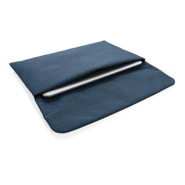  Magnetic closing 15.6" Laptop sleeve PVC free - XD Collection Blue 