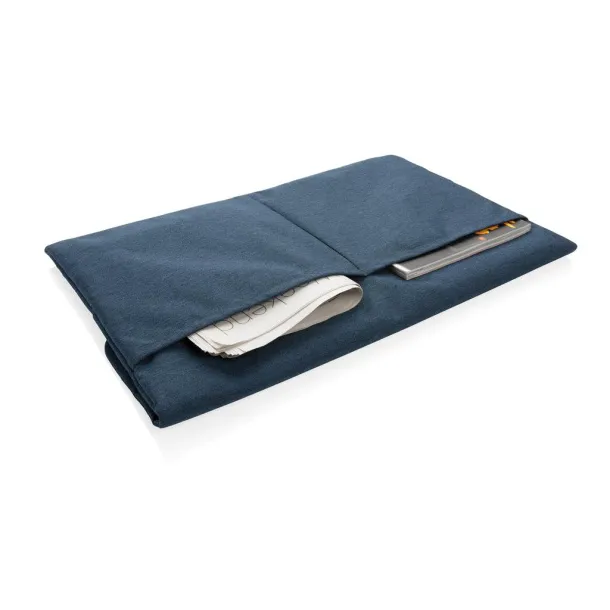  Magnetic closing 15.6" Laptop sleeve PVC free - XD Collection Blue 