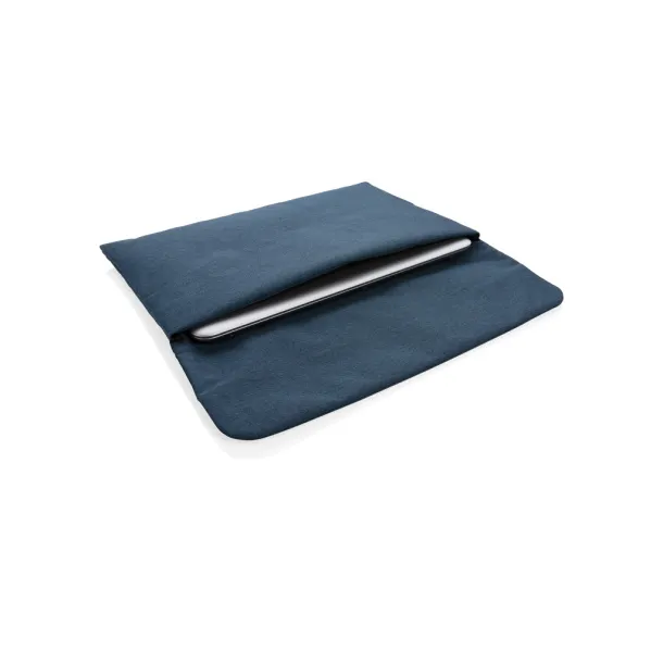  Magnetic closing 15.6" Laptop sleeve PVC free - XD Collection Blue 