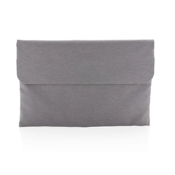  Magnetic closing 15.6" Laptop sleeve PVC free - XD Collection Grey