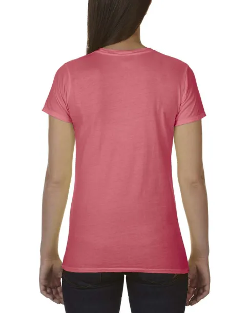 LADIES' LIGHTWEIGHT FITTED TEE - Comfort Colors Watermelon