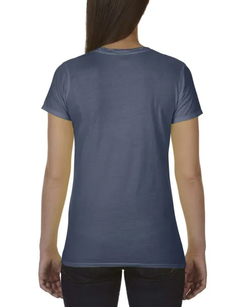  LADIES' LIGHTWEIGHT FITTED TEE - Comfort Colors Denim