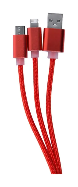 Scolt USB charger cable Red