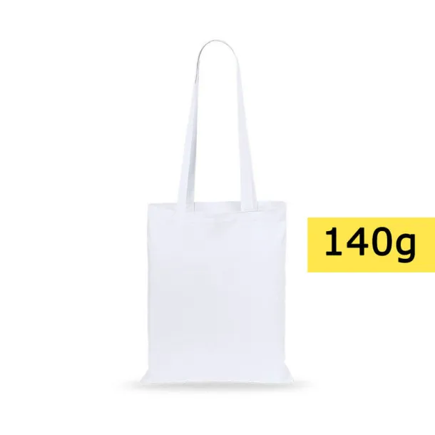  Cotton shopping bag, 140 g/m2 white