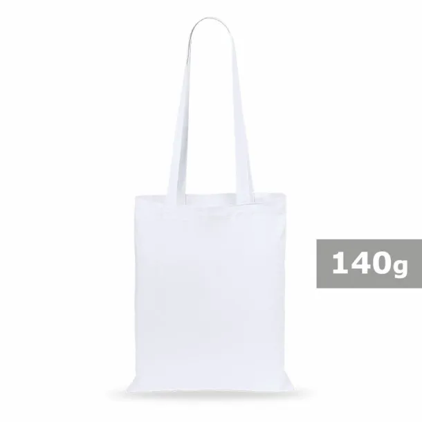  Cotton shopping bag, 140 g/m2 Bijela