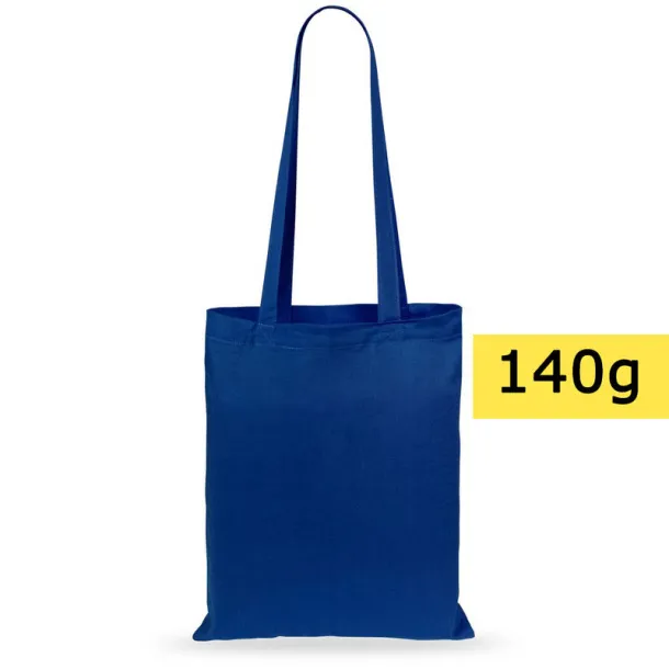  Cotton shopping bag, 140 g/m2 Mornarski plava