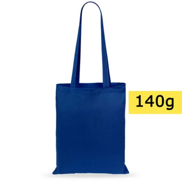  Cotton shopping bag, 140 g/m2 navy blue