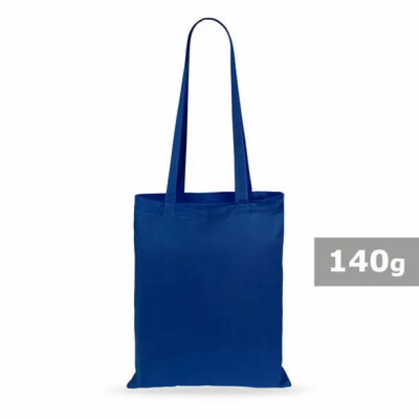  Cotton shopping bag, 140 g/m2 navy blue