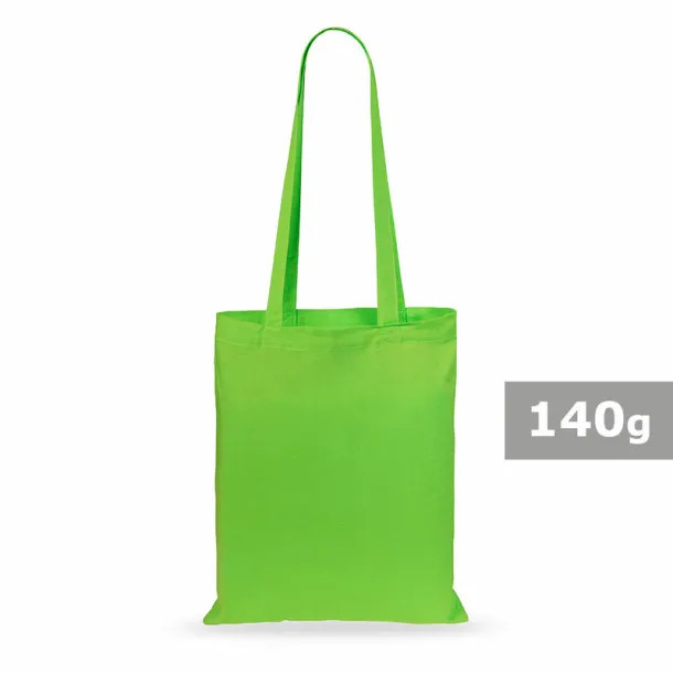  Pamučna torba za kupovinu, 140 g/m2 light green