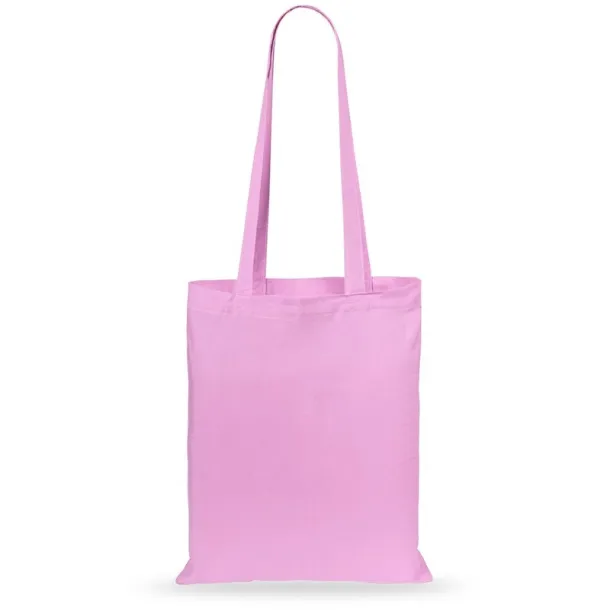  Cotton shopping bag, 140 g/m2 pink