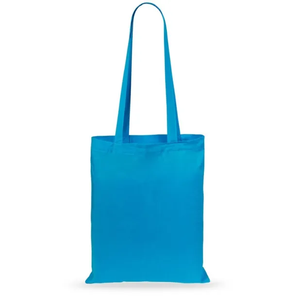  Cotton shopping bag, 140 g/m2 light blue