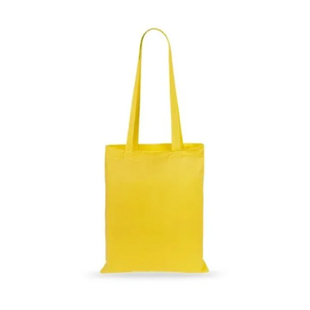  Cotton shopping bag, 140 g/m2 yellow