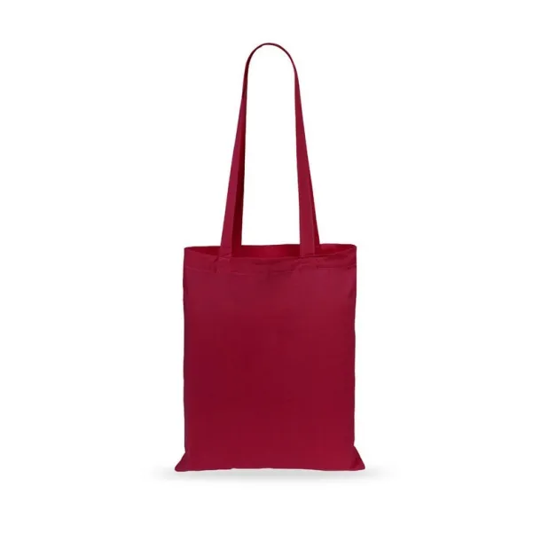  Cotton shopping bag, 140 g/m2 burgundy