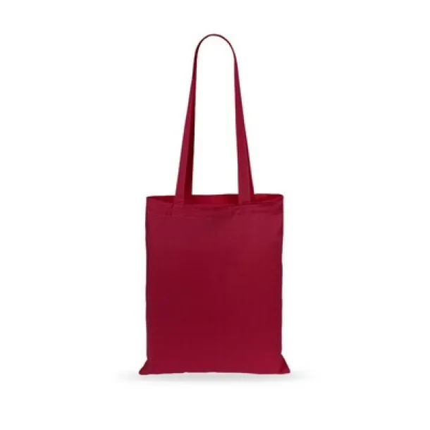  Cotton shopping bag, 140 g/m2 burgundy