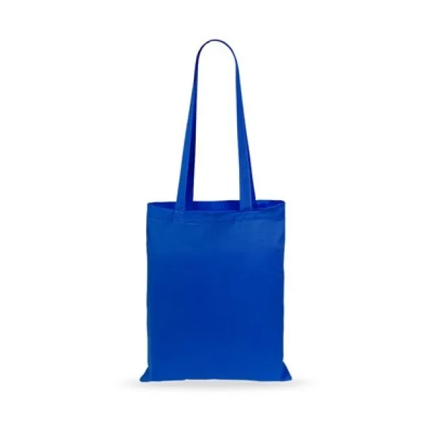  Cotton shopping bag, 140 g/m2 blue