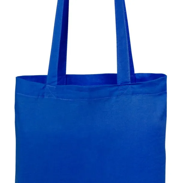  Cotton shopping bag, 140 g/m2 blue