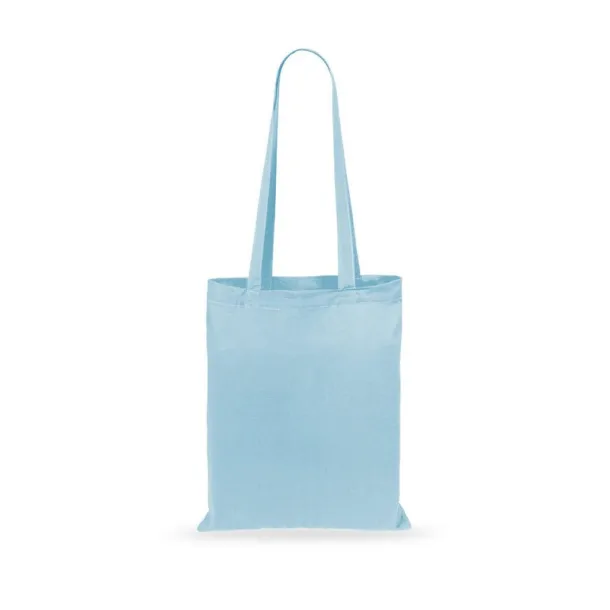  Cotton shopping bag, 140 g/m2 pastel blue