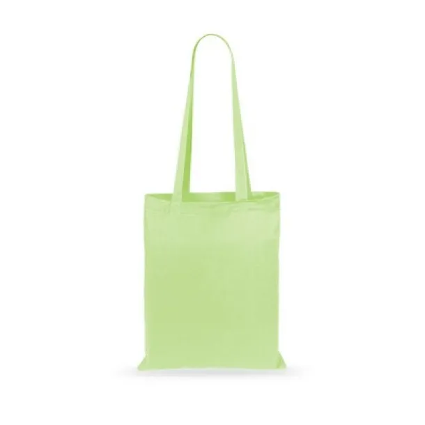  Cotton shopping bag, 140 g/m2 pastel green