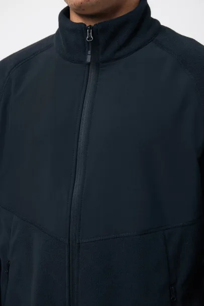  Iqoniq Talung recycled polyester microfleece zip through - iqoniq Black 