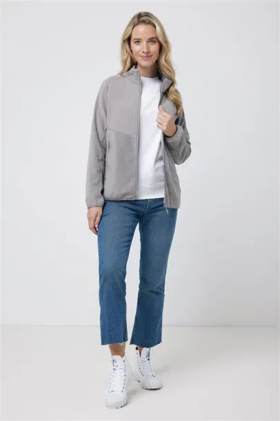  Iqoniq Talung mikroflis jakna od recikliranog poliestera - iqoniq storm grey