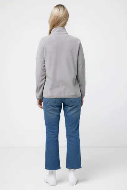  Iqoniq Talung recycled polyester microfleece zip through - iqoniq storm grey