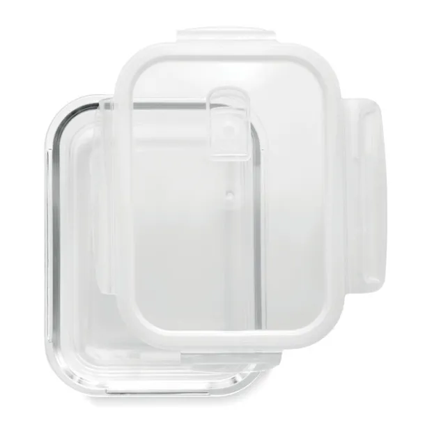 PRAGA LUNCHBOX Glass lunchbox & PP lid 900ml Transparent