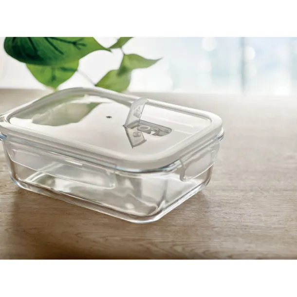 PRAGA LUNCHBOX Glass lunchbox & PP lid 900ml Transparent