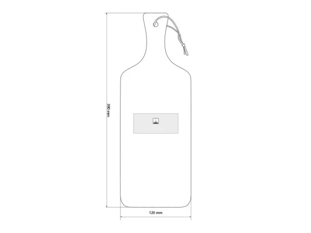 MEZE cutting and serving board Brown