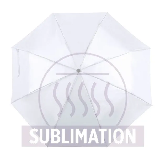  Manual umbrella, foldable Bijela