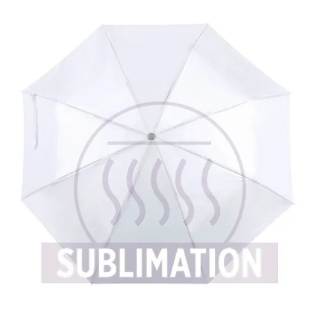  Manual umbrella, foldable Bijela