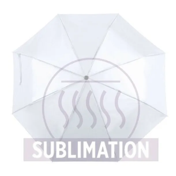  Manual umbrella, foldable Bijela