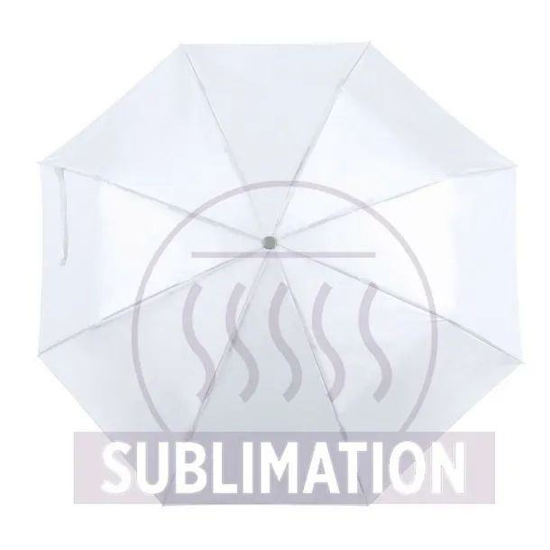  Manual umbrella, foldable Bijela