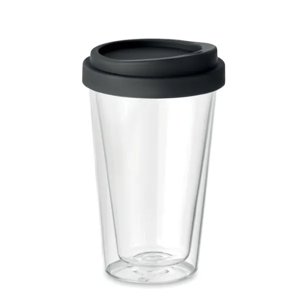 BIELO TUMBLER High borosilicate glass 350ml Black