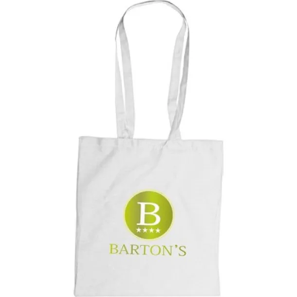 Cotton shopping bag, 110 g/m2 Bijela